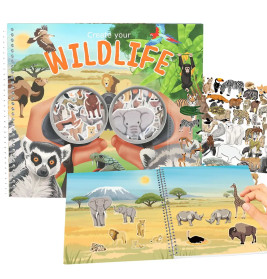 Create Your Wild Life mit Flock Stickern