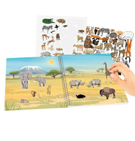 Create Your Wild Life mit Flock Stickern