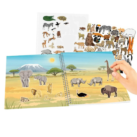 Create Your Wild Life mit Flock Stickern