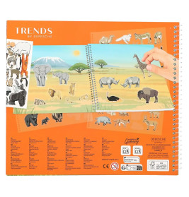 Create Your Wild Life mit Flock Stickern