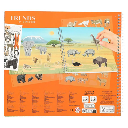 Create Your Wild Life mit Flock Stickern