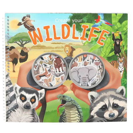 Create Your Wild Life mit Flock Stickern