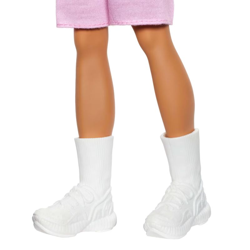 Barbie Fashionistas Ken Puppe – Modernes Rot-Weißes Hemd & Kurze Hose | NEU