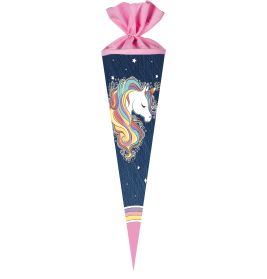 Nestler Schultüte Regenbogen Mähne 70 cm – Farbefroh & bezaubernd zum Schulbeginn
