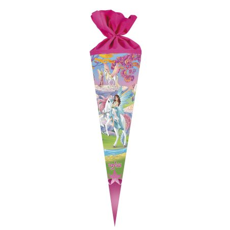 Nestler Schultüte schleich Bayala 2 – Rund, 70cm für magischen Schulstart