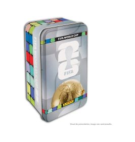 FIFA WM 26 Sticker Classic Tin – Stilvolle Sammeldose mit Sticker-Packs | Offizielles Lizenzprodukt