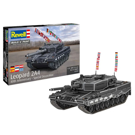 Leopard 2A4 - Special Decoration 40th anniversary, Revell Modellbausatz