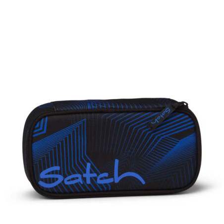 Satch Schlamperbox Seismic Blue – Stifteetui / Federmappe für Schule & Uni