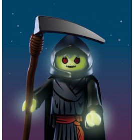 PLAYMOBIL Kürbis Sensenmann 72357 – Grusel-Figur für deine Halloween-Welt