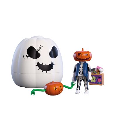 PLAYMOBIL Special Plus Kürbis Kürbiskopf 72358 – Die Halloween-Deko