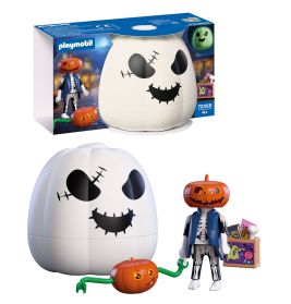 PLAYMOBIL Special Plus Kürbis Kürbiskopf 72358 – Die Halloween-Deko