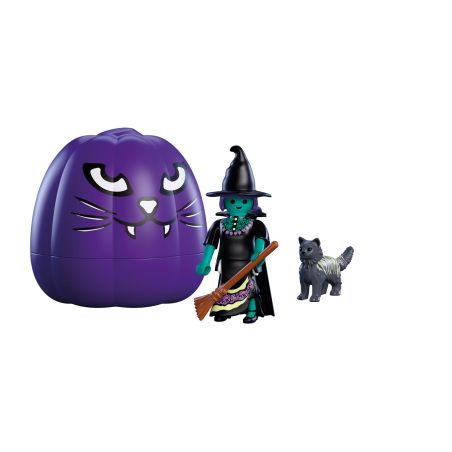 PLAYMOBIL Special Plus Kürbis Hexe 72360 – Magischer Grusel für Halloween