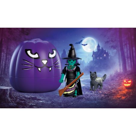 PLAYMOBIL Special Plus Kürbis Hexe 72360 – Magischer Grusel für Halloween