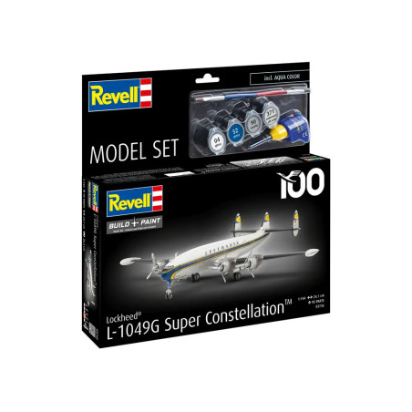 Revell® Modellbausatz Lockheed L.1049G Super Constellation | 1:144 | 'Connie'
