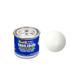 weiß, glänzend RAL 9010 14 ml-Dose, Revell Modellbau-Farbe auf Kunstharzbasis