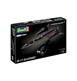 Revell Lockheed SR-71 Blackbird EASY Steckbausatz 1:72 – Legendäres Aufklärungsflugzeug Modell