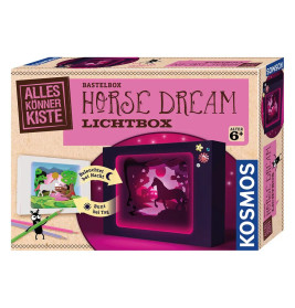 KOSMOS Horse Dream Lichtbox Kreativset – Magische Pferde-Leuchtbox zum Basteln ab 8 J.