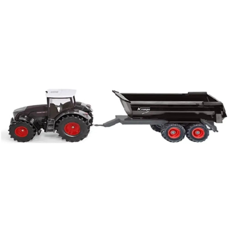 siku Farmer Fendt Traktor mit Krampe HP20 Muldenkipper Set – Modell 1:32