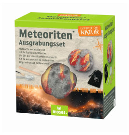 moses. Expedition Natur Meteoriten Ausgrabungsset | Echte Meteoriten für Kinder ab 6