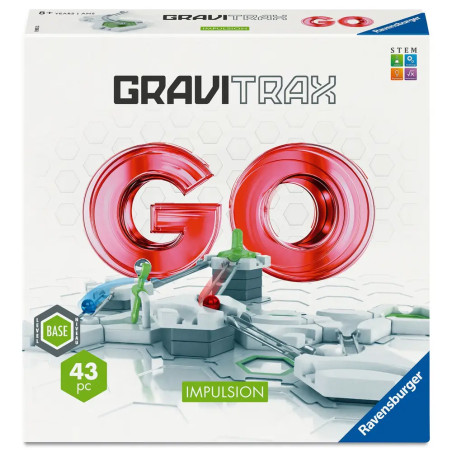 Ravensburger GraviTrax GO Impulsion Element - Kugelbahn-Erweiterung für mehr Dynamik ab 8