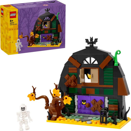 LEGO Halloween-Scheune (40721) – Gruselige Deko zum Bauen & Spielen