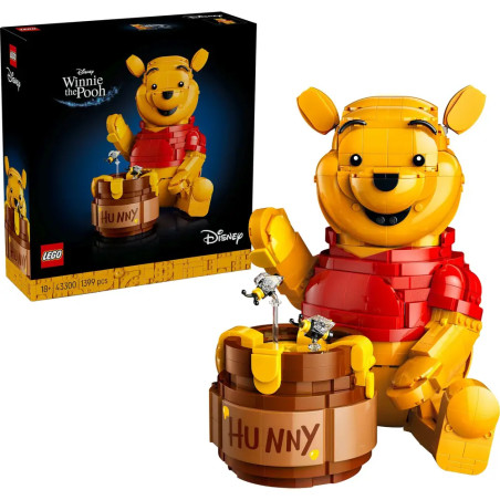 LEGO Disney Classic 43300 Winnie Puuh & Freunde | Hundertmorgenwald zum Bauen | Sammler-Set