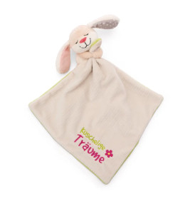 NICI MyFirst Schmusetuch Hase (22x22cm) – Weich & Sensory für Babys, Geschenkidee | NICI 4012390497533