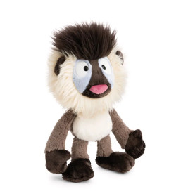 NICI Kuscheltier Mandrill Matuto 17cm – Farbenfrohes Schlenkertier für Kinder