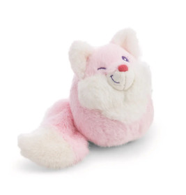 NICI Kuscheltier Fuchs pink 10cm sitzend – Flauschiger Glücksbringer