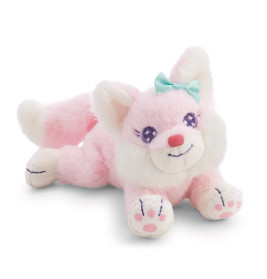 NICI Kuscheltier Fuchs pink 18cm liegend – Extra weich & farbenfroh