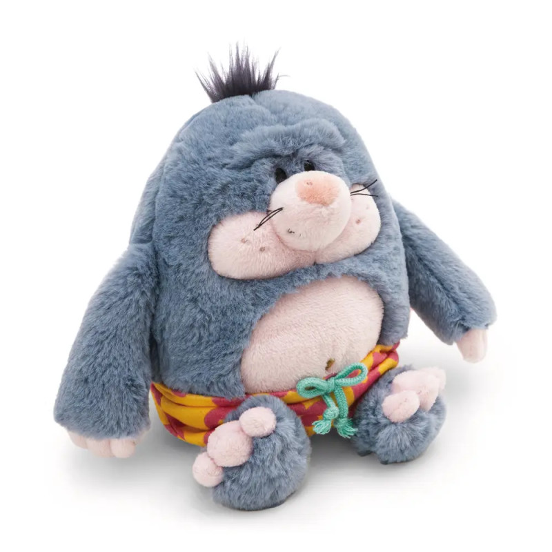NICI Kuscheltier Maulwurf Berti Bermuda 20cm – Flauschiger Plüsch zum Liebhaben