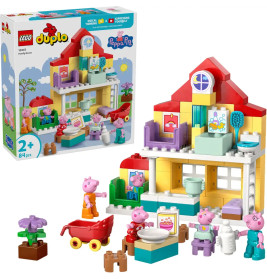 LEGO Duplo Familienhaus (10467) – 3 Modelle in 1 Bausteine Set mit Figuren ab 2 Jahren