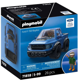 PLAYMOBIL X Ford F-150 Raptor Pickup Truck – Offroad-Abenteuer für Kinder ab 4