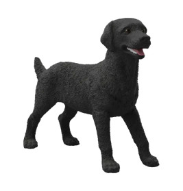 Schleich® Schwarze Labrador Retriever Hündin Figur 14923 | Handbemalt | Für Kinder ab 3 Jahren | Farm World