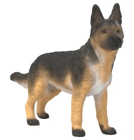 Schleich® Deutscher Schäferhund Hündin Figur 14924 | Handbemalt | Für Kinder ab 3 Jahren | Farm World