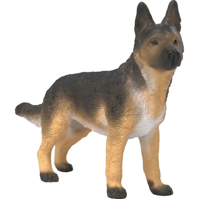 Schleich® Deutscher Schäferhund Hündin Figur 14924 | Handbemalt | Für Kinder ab 3 Jahren | Farm World