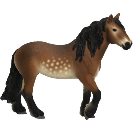 Schleich® Nordschwedisches Kaltblut Stute Figur 14927 | Handbemalt | Horse Club | Für Kinder ab 5 Jahren