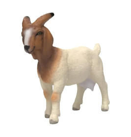 Schleich® Burenziege Figur 14929 | Handbemalt & Detailgetreu | Bauernhof-Tierwelt | Für Kinder ab 3 Jahren