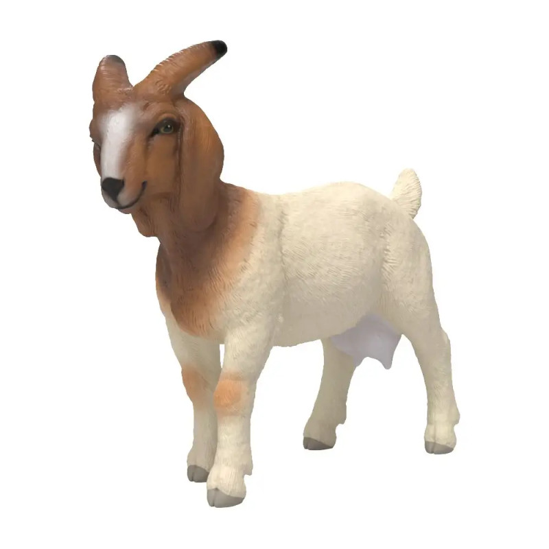 Schleich® Burenziege Figur 14929 | Handbemalt & Detailgetreu | Bauernhof-Tierwelt | Für Kinder ab 3 Jahren