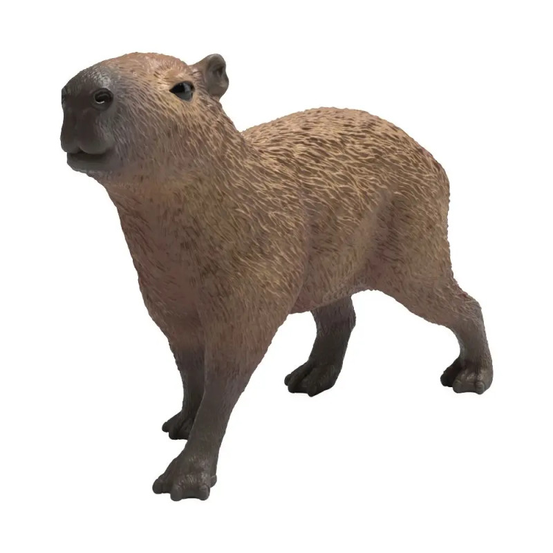 Schleich® Capybara Figur 14934 | Handbemaltes Wasserschwein | Wild Life Serie | Für Kinder ab 3 Jahren