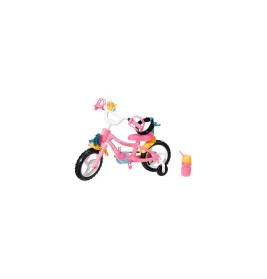 Zapf Creation® BABY born Fahrrad – Spielspaß mit Hupe, Lichtern & Flasche