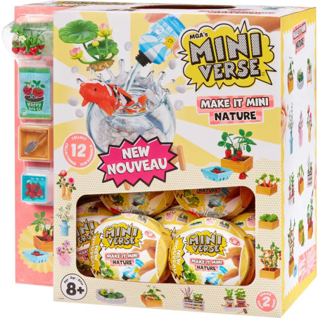MGA Miniverse Make It Mini Botanic Nature | Überraschungskugel | Sammeln & Gestalten | EAN 0035051528166