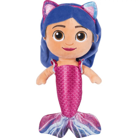 Selecta Gabby's Dollhouse Meerjungfrau Gabby Plüschfigur – 28 cm Kuscheltier ab 0+ (42852)