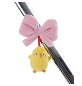 NICI MagNICI Molang Piu Piu mit Schleife 4cm: Süßer Plüschmagnet für gute Laune & Notizen