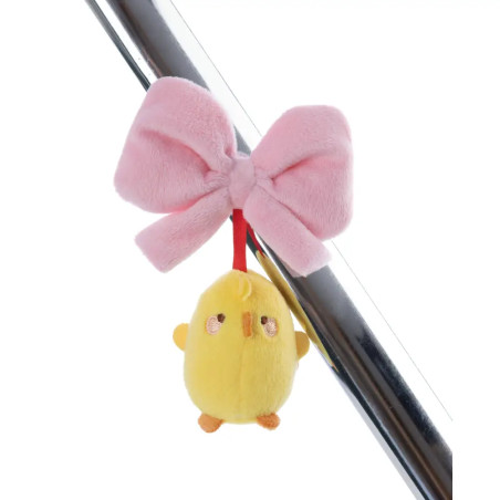 NICI MagNICI Molang Piu Piu mit Schleife 4cm: Süßer Plüschmagnet für gute Laune & Notizen