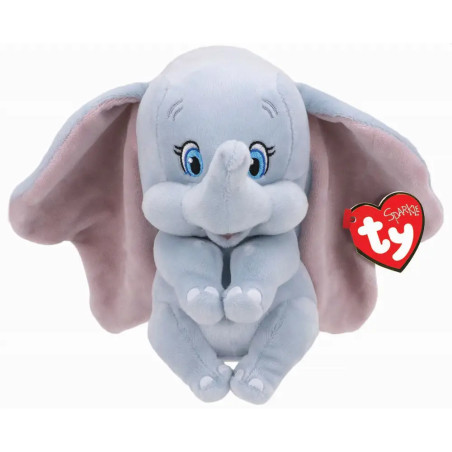 ty® Beanie Baby Dumbo Elefant Plüschtier | Disney Sammlerstück mit weichem Plüsch | 41150