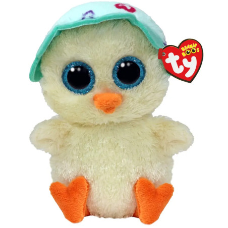 ty® Beanie Boo Emmi Chick With Hat Plüschfigur – Entzückendes Küken mit Hut