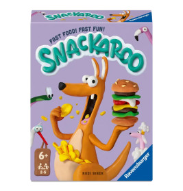 Ravensburger Snackaroo Kartenspiel – Reaktionsspiel für Kinder ab 6 Jahren (24901)