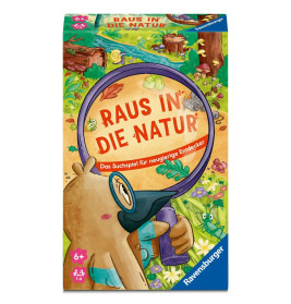 Ravensburger Raus in die Natur – Spannendes Reisespiel für Kinder ab 6 Jahren