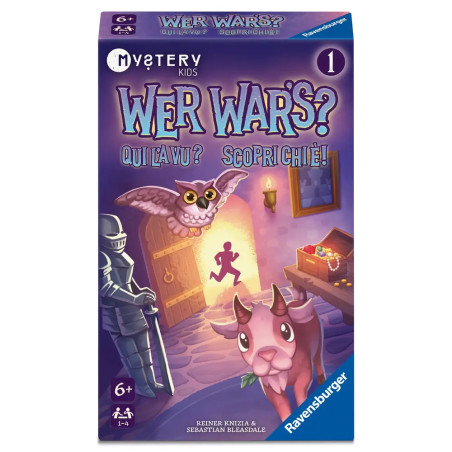 Ravensburger Wer war's? Mystery Kids 1: Im Schloss – Detektivspiel ab 6